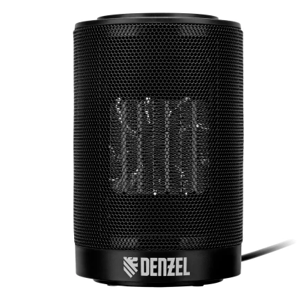 Тепловентилятор керамический Denzel DTFC-1200S, вращение, 3 реж., вент., нагрев 600/1200 Вт 96411 купить в Урае