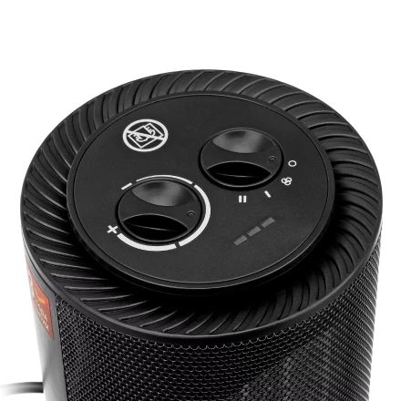 Тепловентилятор керамический Denzel DTFC-1200S, вращение, 3 реж., вент., нагрев 600/1200 Вт 96411 купить в Урае