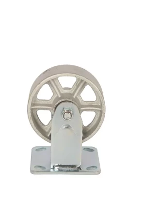 Колесо большегрузное неповоротное FCS 54 125 мм чугунное (F) 1027225 купить в Урае