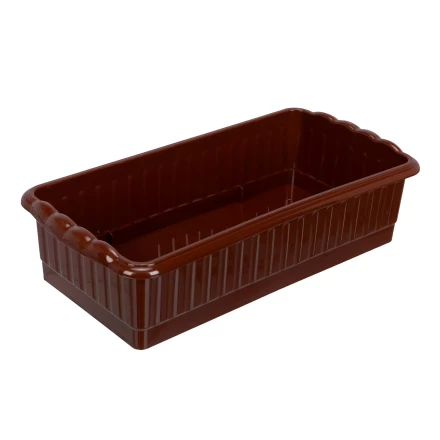 Поддон для рассады Palisad 322х166х82 мм, пластиковый, 3 шт, под 8 горшочков 250 мл., 643442 купить в Урае