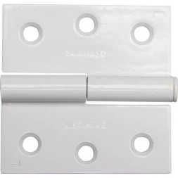 Петля дверная STAYER "MASTER" разъемная, цвет белый, левая, 75мм 37613-75-2L