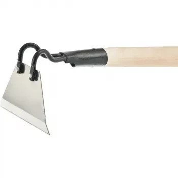 Мотыга из нержавеющей стали 80 х 150 мм с черенком СИБРТЕХ 62333 купить в Урае
