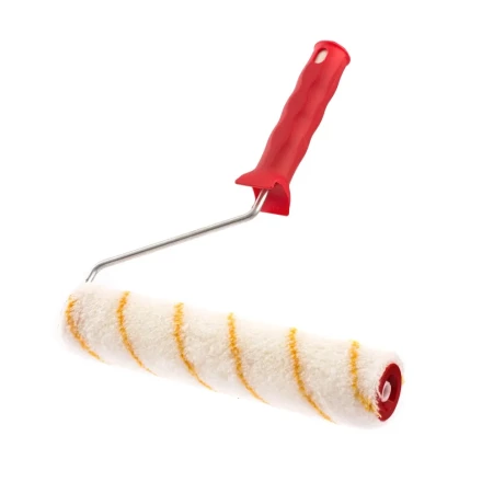 Валик для внутренних работ синтетический 250 мм, ворс 12 мм D 36 мм D ручки 6 мм полиакрил Matrix 80881 купить в Урае