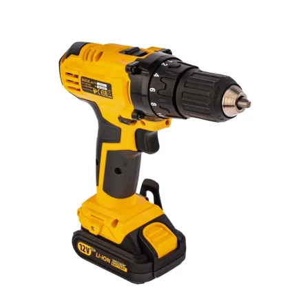 Дрель-шуруповерт аккумуляторная CDL-IB-12-02 Denzel 26111 купить в Урае