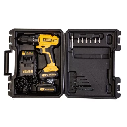 Дрель-шуруповерт аккумуляторная CDL-IB-12-02 Denzel 26111 купить в Урае