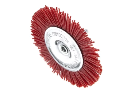 Кордщетка HAMMER плоская 100мм для дрели нейлон (207-214) купить в Урае