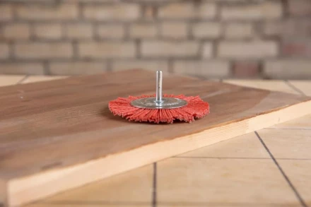 Кордщетка HAMMER плоская 100мм для дрели нейлон (207-214) купить в Урае