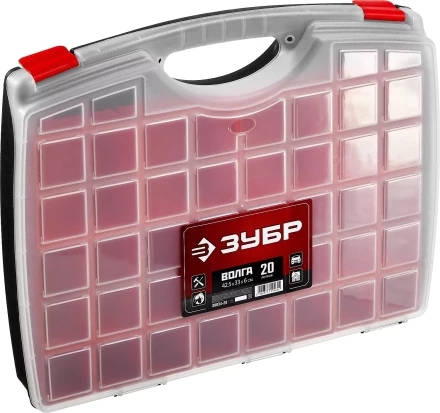Органайзер &quot;ВОЛГА-20&quot; со съемными лотками, ЗУБР 38034-20 купить в Урае