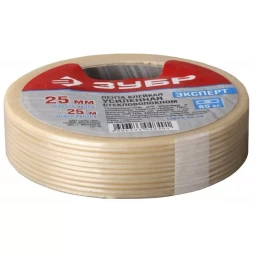 Лента ЗУБР "ЭКСПЕРТ" клеящая однонаправленная, усиленная стекловолокном, 19мм х 10м 12071-19-10