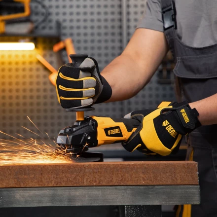 Машина углошлифовальная аккумуляторная бесщет. Denzel BLG-IB-18-125-4 27005, Li-ion, 18 В купить в Урае