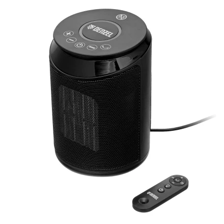 Тепловентилятор керамический Denzel DTFC-2000X, 2 кВт, wi-fi, пульт, динамик, вращение, 3 реж. 96426 купить в Урае