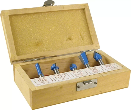 Набор фрез Кратон 5 штук  005F   Кратон 1 09 01 002 купить в Урае