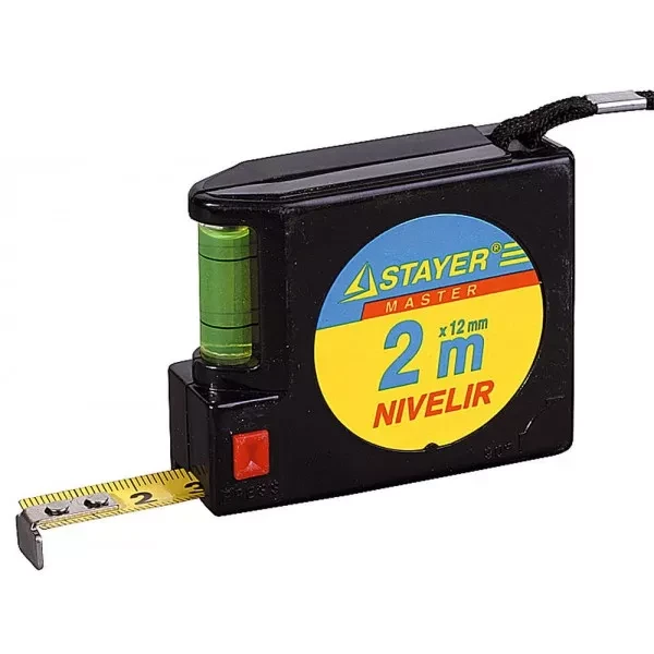 Рулетка STAYER "NIVELIR", 2м 3408-2 купить в Урае