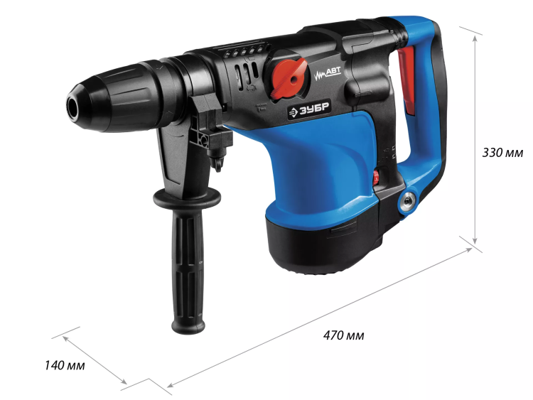 Перфоратор SDS-Max ЗПМ-40-1100 ЭК серия ПРОФЕССИОНАЛ купить в Урае