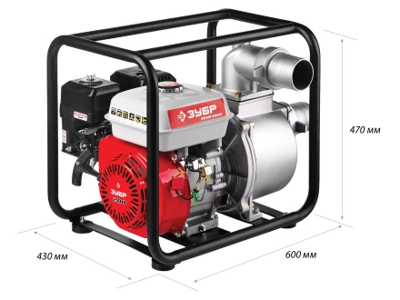 Мотопомпа бензиновая ЗБМП-1000 серия МАСТЕР купить в Урае