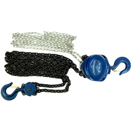 Таль цепная 5 т h подъема 3 м расстояние между крюками 600 мм Stels 51948 купить в Урае