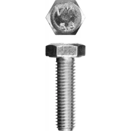 Болт ЗУБР &quot;МАСТЕР&quot; с шестигранной головкой, ГОСТ 7798-70, класс прочности 5.8, оцинкованный, M10x35мм, 5кг 303080-10-035 купить в Урае