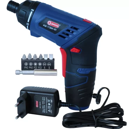 Аккумуляторный шуруповерт (отвертка) Диолд АШ 1136Л-01 купить в Урае