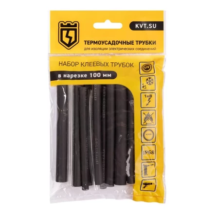 Набор термоусадочных трубок КВТ Гермокомплект 9/3 (73659) купить в Урае