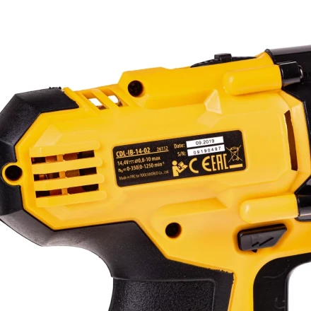 Дрель-шуруповерт аккумуляторная CDL-IB-14-02 Denzel 26112 купить в Урае