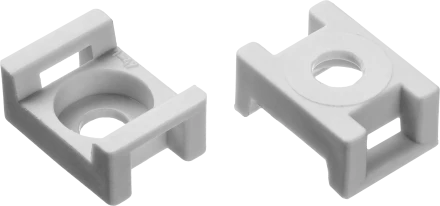 Площадки под хомут-стяжку усиленные ПХС-У белые нейлоновые серия МАСТЕР купить в Урае