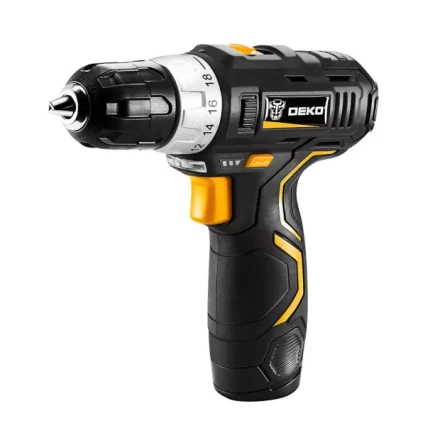 Дрель аккумуляторная в наборе DEKO GCD12DU3 SET4, 063-4140 купить в Урае