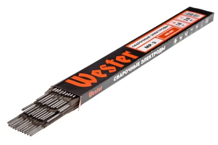 Электроды для сварки WESTER МР-3, 3.0 мм, 1 кг купить в Урае