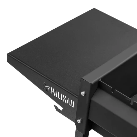 Мангал сварной на колесах, 662 х 390 х 152/805 мм, сталь 2 мм, кочерга в комплекте, Camping Palisad 69669 купить в Урае