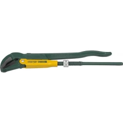 Ключ KRAFTOOL трубный, рычажный, тип "PANZER-V", изогнутые губки, цельнокованный, Cr-V сталь, 2"/580мм 2735-20_z01