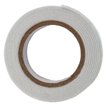 Лента клейкая на вспененной основе, двусторонняя, белая, 19 мм х 1.5 м Matrix 89079 купить в Урае