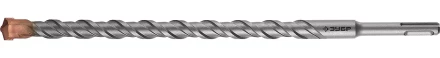 Бур ЗУБР по бетону, хвостовик &quot;SDS-Plus&quot;, самоцентрирующий наконечник, спиральS4, 20х450мм 29314-450-20 купить в Урае