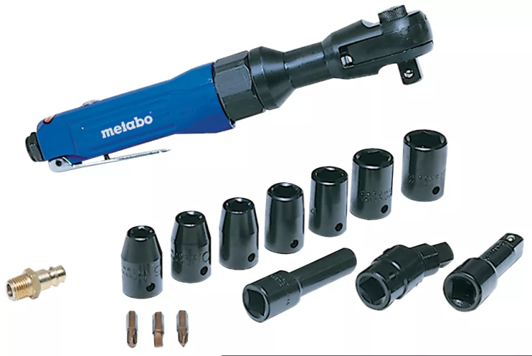 Пневмо гайоковёрт Metabo 1/2" / RS 220 Set купить в Урае