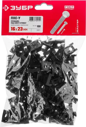 Площадки под хомут-стяжку усиленные ПХС-У черные нейлоновые серия МАСТЕР купить в Урае