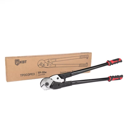 Тросорез ручной КВТ ТР-10м для резки стальных тросов до 10 мм (101990) купить в Урае