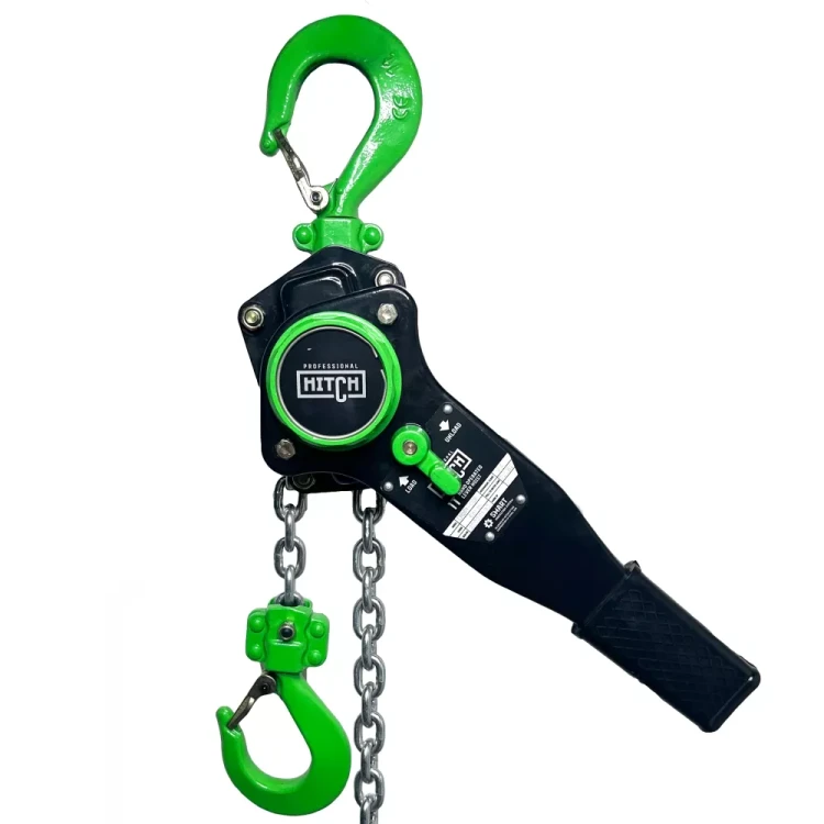 Таль ручная рычажная HITCH LH201-GSB 1 т 3 м. Гальваническая цепь. Защита от перегруза (SZ060968) купить в Урае