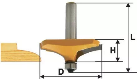 Фреза фигирейная горизонтальная ф635х19мм хв 12мм 10587 купить в Урае