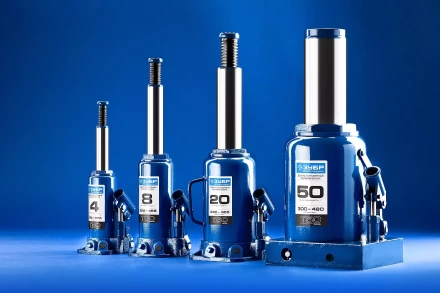 Домкрат гидравлический бутылочный T50, 12т, 228-467мм, ЗУБР Профессионал 43060-12 43060-12_z01 купить в Урае