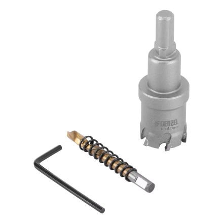 Коронка по металлу твердосплавная, 27 мм Denzel 724007 купить в Урае