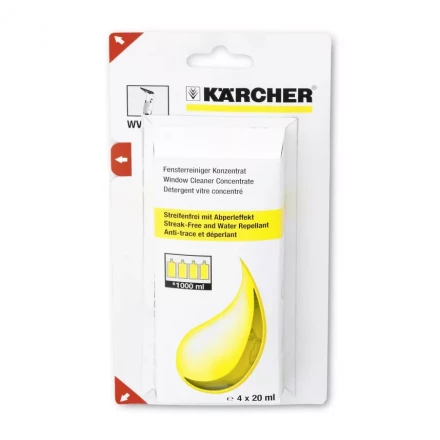 Концентрат для мойки окон, 4х20 мл KARCHER купить в Урае