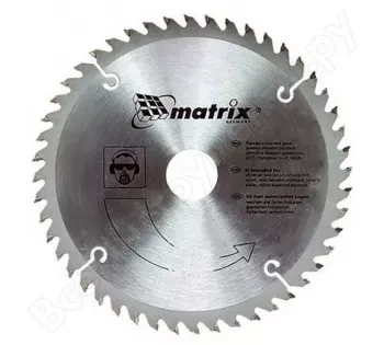 Пильный диск по дереву 235 х 32мм 48 зубьев + кольцо 30/32  MATRIX  Professional 73234 купить в Урае