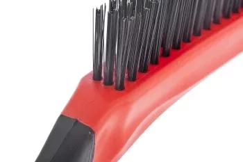 Щетка зачистная 3-х рядная двухкомпонентная рукоятка MATRIX 74833 купить в Урае