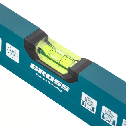 Уровень алюминиевый 600 мм 2 глазка Handwerker Gross 33901 купить в Урае