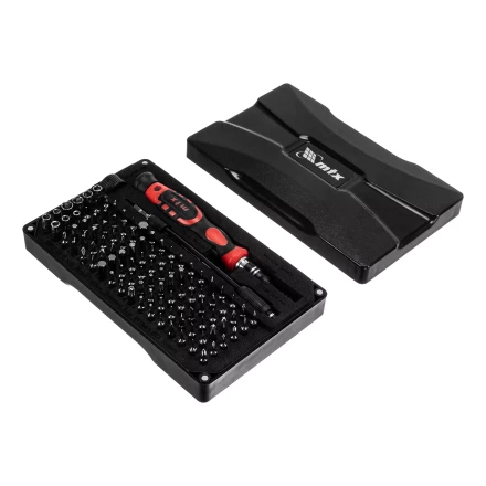 Набор для точных работ 107 в 1 MTX, универсальный, сталь CrV, 135697 купить в Урае