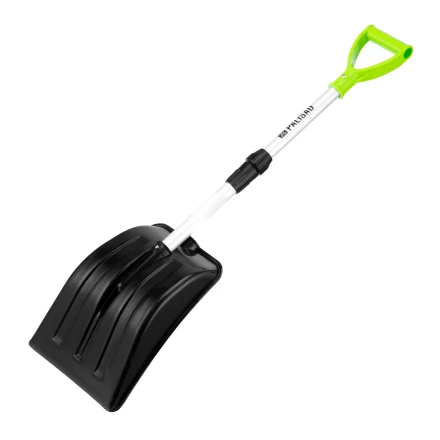 Лопата для уборки снега Palisad, полипропилен, 260х340х720-915 мм, телескопический черенок, Base 61693 купить в Урае