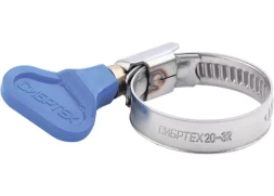 Хомуты металлические элемент крепления с формой ключа 16-25 мм 100 шт СИБРТЕХ 47548