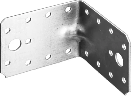 Крепежный угол ЗУБР &quot;МАСТЕР&quot; усиленный, 55х70х70мм, 1шт 310116-55-070 купить в Урае