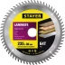 Пильный диск &quot;Laminate line&quot; для ламината, 235x30, 64Т, STAYER 3684-235-30-64 купить в Урае