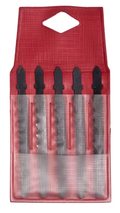 Набор ЗУБР &quot;ЭКСПЕРТ&quot;: Полотна по дереву для эл/лобз, EU-хвостовик, 5шт 1595-S5 купить в Урае