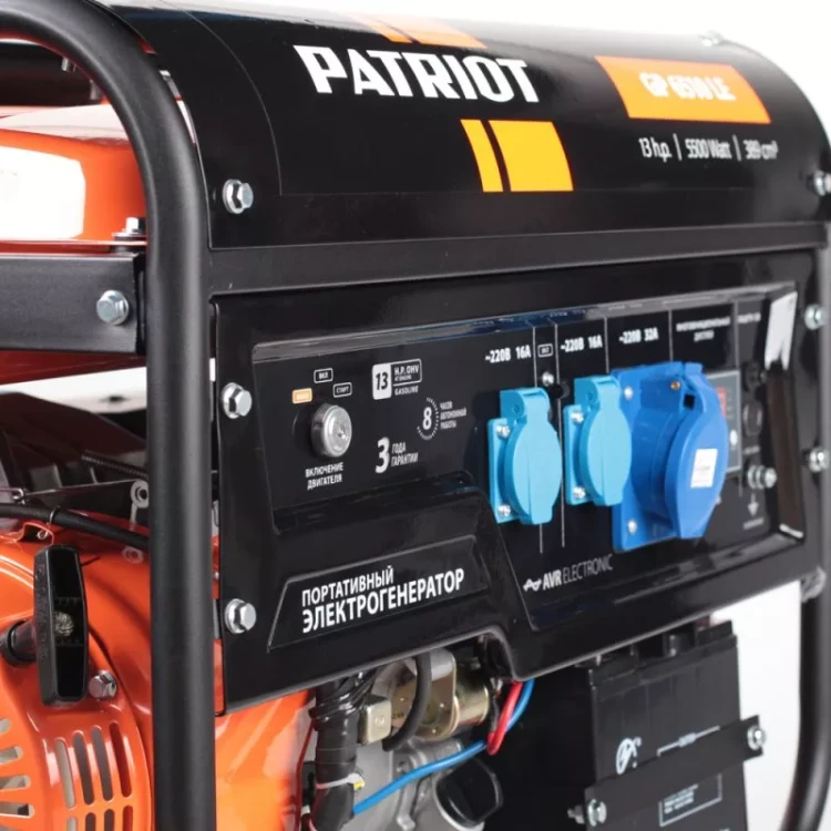 Генератор бензиновый PATRIOT GP 6510 LE купить в Урае