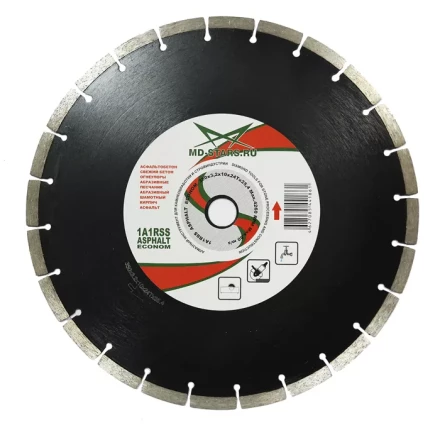 Диск алмазный 1A1RSS ASPHALT MD-STARS 350*3,2*10*24T*25,4 mm купить в Урае